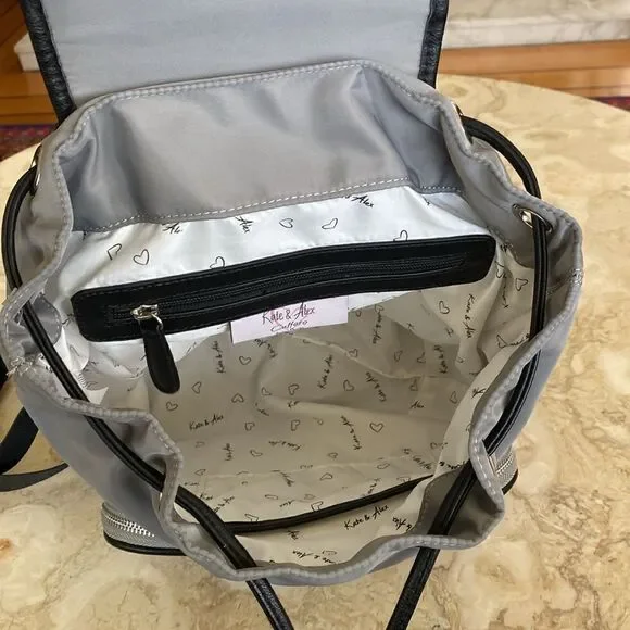 Kate & Alex Cuffaro Lightweight Nylon Backpack - Picture 10 of 12